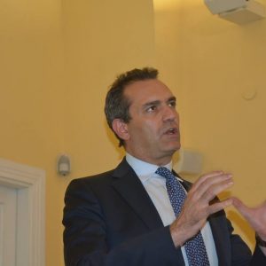 Il sindaco Luigi de Magistris al Contamination Lab Napoli