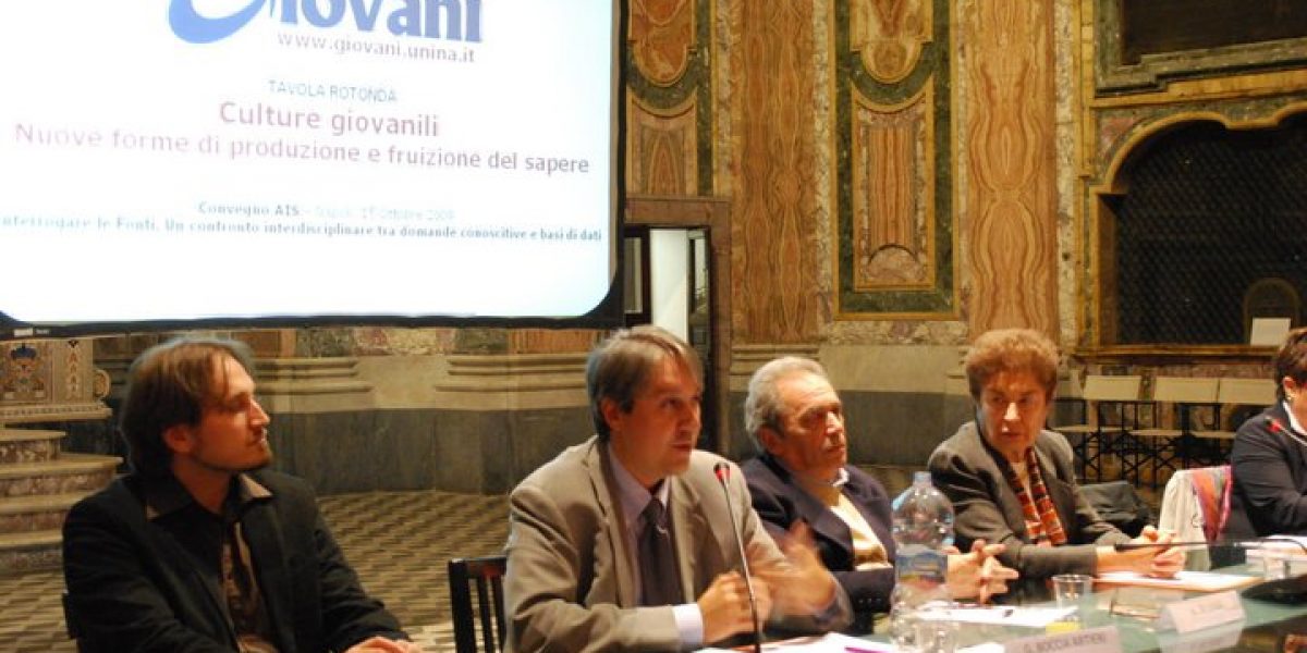 Tavola rotonda – Culture giovanili. Nuove forme di produzione e fruizione del sapere